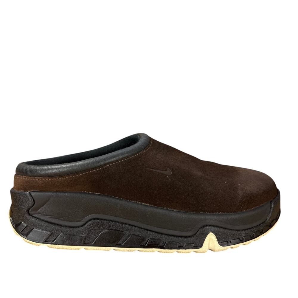 Vintage Nike ACG Rufus Mule Clog Brown Suede 2001 Mens 10.5 Y2K Gorpcore - Picture 4 of 10